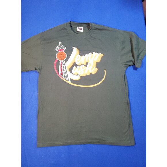 Kemp Kush Green T-Shirt Men's Size Large Seattle Super Sonics - Picture 13 of 15